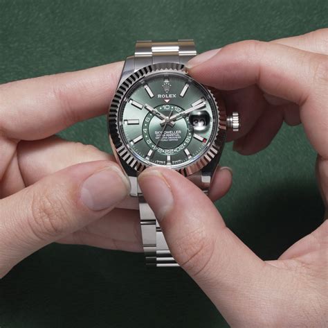 rolex dweller how to use ring commang|rolex sky dweller settings.